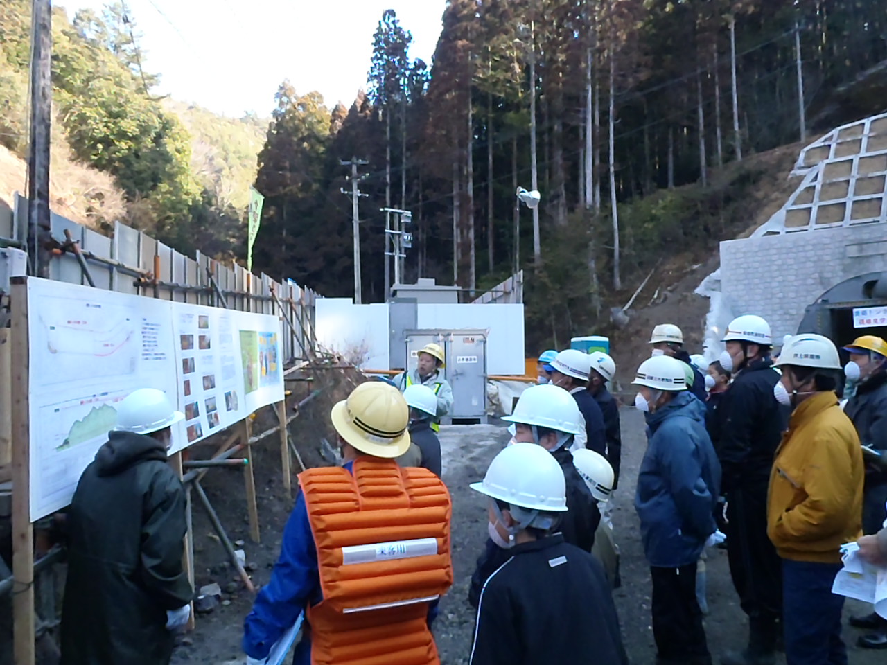 トンネル概要・工法 パネル説明